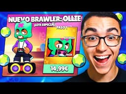 COMPRO, MAXEO y PRUEBO en +1000🏆 al NUEVO BRAWLER *OLLIE*