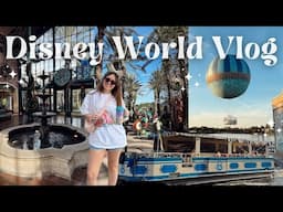 Disney World Vlog ep. 4 ✨🏰 Resort day, boat to Disney Springs, & dinner at Summerhouse on the Lake!