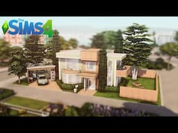 CURVY MODERN HOME 🌿🌻The Sims 4 Animated Stop Motion