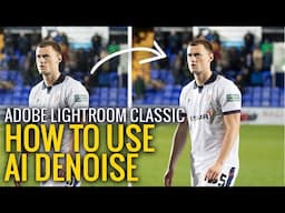 How to use AI Denoise in Adobe Lightroom | Reduce noise in Lightroom