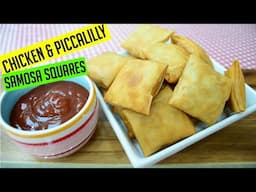 Ramadan Recipe Chicken & Piccalilli Samosa Squares | Cook with Anisa | Indian Cooking Recipes