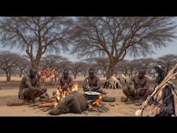 Hunting Baboon Monkeys with the Hadzabe Tribe | Hadza land