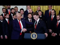 2024 Stanley Cup Champion Florida Panthers visit the White House