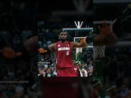 Every time Lebron did ‘The Silencer’ #shorts