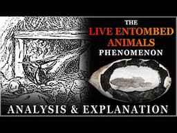 The Strange Phenomenon of Live Entombed Animals - Analysis and Explanation | Frogs (& More) in Rocks