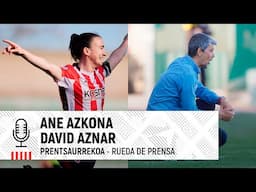 🎙️ Ane Azkona & David Aznar | post Real Betis 0-4 Athletic Club | Liga F 2024-25 MD18