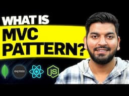 MVC Pattern in a MERN Backend Project || Backend Series 2024