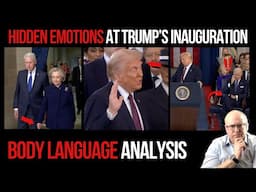 Hidden Emotions at Trump's Inauguration Revealed: Body Language Analysis