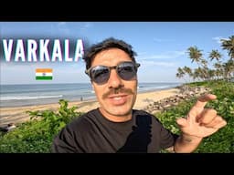 THIS SIDE OF INDIA IS INCREDIBLE! 🇮🇳 VARKALA BEACH - Kerala by motorbike (episode 5) INDIA VLOG