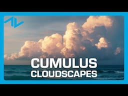 Cumulus Cloudscapes  VFX Asset For Sky Replacements