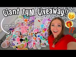 GIANT 14 MILLION *GIVEAWAY* WITH 200+ PRIZES AND LOTS OF WINNERS!!!🥳🎁⁉️ (SUBSCRIBE TO ENTER!!🫢)