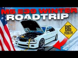 Best BMW ever built? - M5 E39 Roadtrip in the USA + X3M Crash!