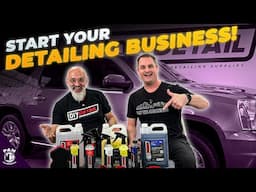 Expert Picks Essential DIY Detail Products for Starting a Car Detailing Business!