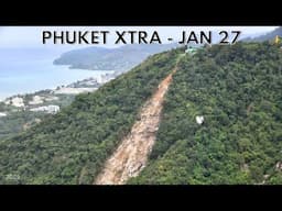 Mysterious Phuket drug delivery, Cement truck fells poles, Big Buddha landslide || Thailand News