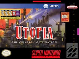 Is Utopia: The Creation of a Nation [SNES] Worth Playing Today? - SNESdrunk