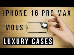 MOUS iPhone 16 Pro Max Case (with Camera Control Button)