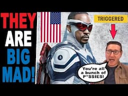 Woke MCU Shills ATTACK Fans for Criticizing Anthony Mackie's Cap Doesn't "Represent America" Comment