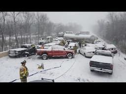 Chaos in Canada Today! Blizzard wreaks havoc across half of Ontario