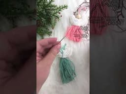 QUICK CROCHET ANGEL ORNAMENTS #short