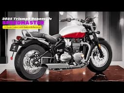 2025 Triumph Bonneville Speedmaster | A Classic Cruiser with Modern Refinement