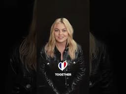 🇫🇷 She's Louane, she's representing France at #Eurovision2025 and she's got a few words for us 💙🤍❤️