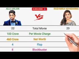 ALLU ARJUN vs RASHMIKA MANDANNA FULL COMPARISON