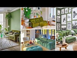 Refreshing Green and White Living Room Decor Ideas for a Serene Home