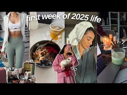 spend the first week of 2025 with me (totally getting my life together)