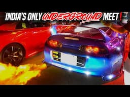 INDIA'S BIGGEST SECRET CAR MEET - UNDERGROUND 9!