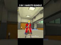 Naruto's New Clothes Bundle 🔥 3 in 1 Bundle | Naruto Ascension Event #freefire