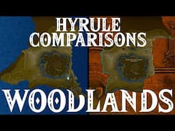 The Woodlands | HYRULE COMPARISONS BotW vs TotK