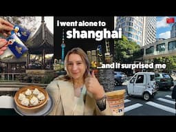 shanghai vlog 🥟 solo travel, suzhou gardens, disney, shopping...will I go back?