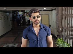 Avinash Mishra In Singham Wala Look Arrive For Meeting In Andheri