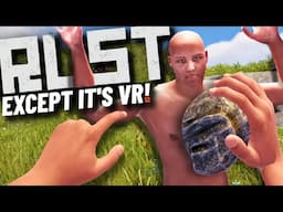 RUST in VR is Actually AWESOME! // Quest 3 PCVR Gameplay