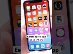 Dit is eerste spicy app op je iPhone 👀 #Iphone #app