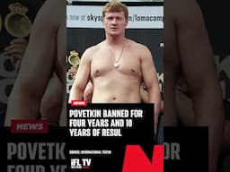 POVETKIN BANNED FOR FOUR YEARS AND 10 YEARS OF RESULTS REVOKED ‼️