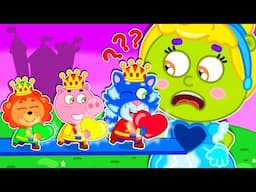 Lion Family | Which Prince Was Loved Most Funny Stories For Kids About Princess | Cartoon for Kids