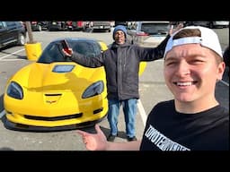 Stranger WANTED A RIDE in My ZR1 Corvette!