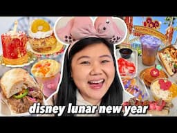 ONLY EATING DISNEY ASIAN FOOD FOR 24 HOURS! Lunar New Year 2025 Food Guide