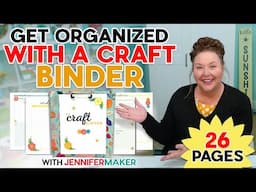 Craft Inventory Binder | Stay Organized, Save Money & Time