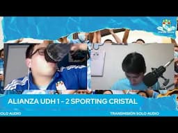 (EN VIVO)Sporting Cristal vs Alianza Universidad| Fecha 13 Liga Betsson| Transmisión SOLO AUDIO