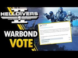 Helldivers 2 Warbond Delay Vote - Polar Patriots