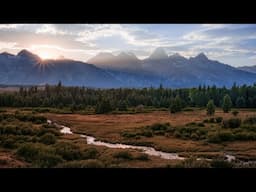 Case Study - Tetons Sunset (Landscape Photography, Chapter 8.1)