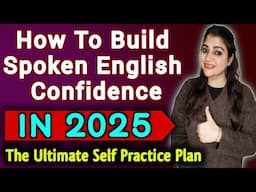 Speak English With confidence In 2025 || Best English Learning Techniques || Skillfident With Namita