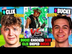 When Fortnite PROS Fight Eachother in COMP #7 | BUCKE VS CLIX!