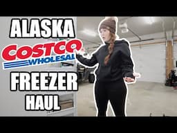 COSTCO FREEZER SHOPPING HAUL VLOGMAS DAY 5 | Somers In Alaska