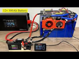 how Build home solar battery backup 300Ah Home Energy Storage Smart 12V BMS