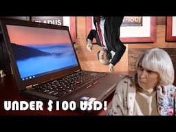 How to Make a Fast Sub $100 Laptop for Older People With a Thinkpad T410s and Zorin OS