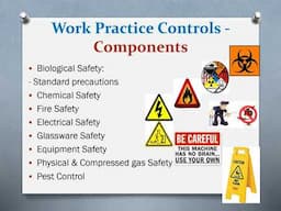 2 1  General Safety       Measures      Work Practice Controls