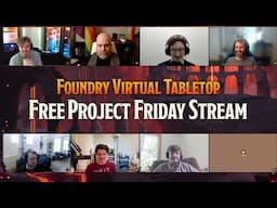 Free Project Friday Stream - 2024